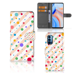 OPPO Reno 4 Pro 5G Telefoon Hoesje Dots