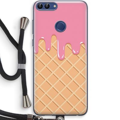 Ice cream: Huawei P Smart (2018) Transparant Hoesje met koord
