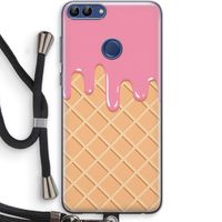 Ice cream: Huawei P Smart (2018) Transparant Hoesje met koord