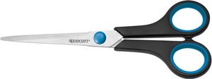 Westcott schaar Softgrip 17,5 cm, symmetrische ogen