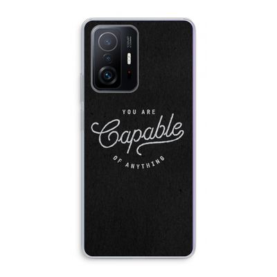 Capable: Xiaomi 11T Pro Transparant Hoesje