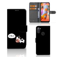 Samsung Galaxy M11 | A11 Leuk Hoesje Cow
