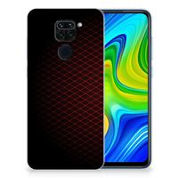 Xiaomi Redmi Note9 TPU bumper Geruit Rood