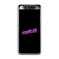 Vice Black: Samsung Galaxy A80 Transparant Hoesje