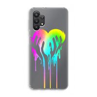 Hold My Heart: Samsung Galaxy A32 5G Transparant Hoesje