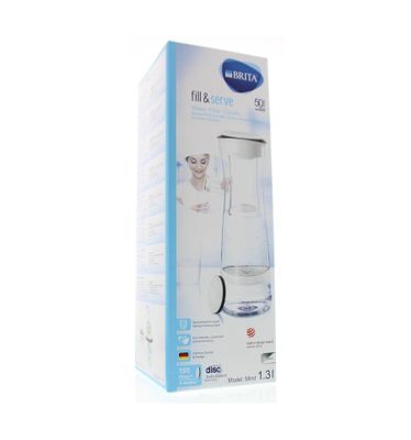 Waterfilterkaraf white/graphite