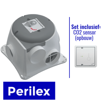 Zehnder Woonhuisventilator Comfofan Silent + Co2 Sensor (perilex)