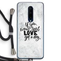 Partner in crime: OnePlus 7 Pro Transparant Hoesje met koord