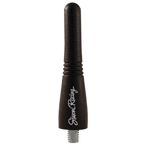 Simoni Racing Rubber Antenne 'Gum' - Zwart - Lengte 6cm SRASR17