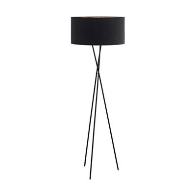 Eglo VloerlampFondachelli Tripod zwart met goud - 95541