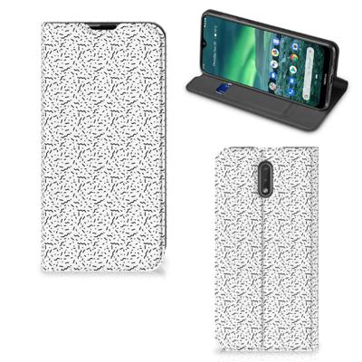 Nokia 2.3 | Hoesje met Magneet | Stripes Dots