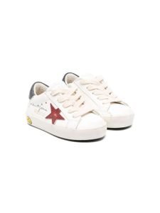 Golden Goose Kids baskets Super-Star Young en cuir - Blanc