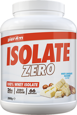 PER4M Isolate Zero White Chocolate Hazelnut (2000 g)