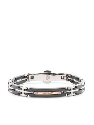 Barakà bracelet à logo gravé - Argent