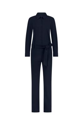 Studio Anneloes Angel Ls Jumpsuit 94815 6900 Dark Blue