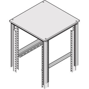 nVent SCHROFF 22127094 19 inch Rails voor patchkast Meerdere kleuren