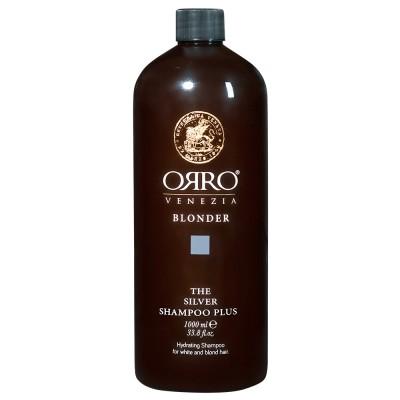 Orro Venezia Blonder The Silver Shampoo Plus 1000ml | Zilvershampoo