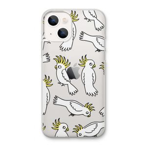 Papegaai: iPhone 13 Transparant Hoesje