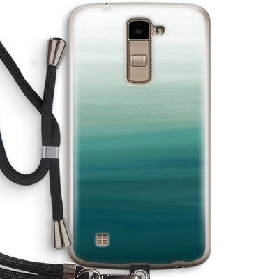 Ocean: LG K10 (2016) Transparant Hoesje met koord