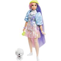 Mattel Extra Doll #2 Shimmery with Pet Puppy - thumbnail