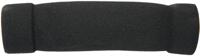 Messingschlager Handvat grip w.plugs black 125mm