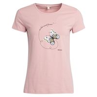 Dames T-shirt Bowland Pastel Pink - thumbnail