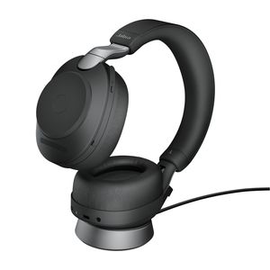 Jabra Evolve2 85, UC Stereo Headset Bedraad en draadloos Hoofdband Kantoor/callcenter USB Type-C Bluetooth Zwart