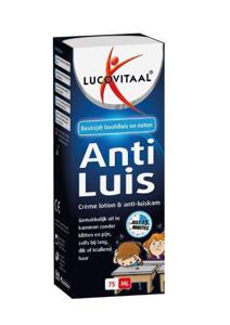 Lucovitaal Anti-luis creme lotion + kam (75 ml)