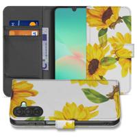 Samsung Galaxy A26 Zonnebloemen | Book Case |