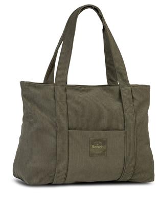 Bench Corduroy Schoudertas Shopper Olijf