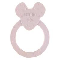 Trixie natuurlijk rubber ronde bijtring - mrs. mouse