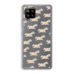 Ponys: Samsung Galaxy A42 5G Transparant Hoesje