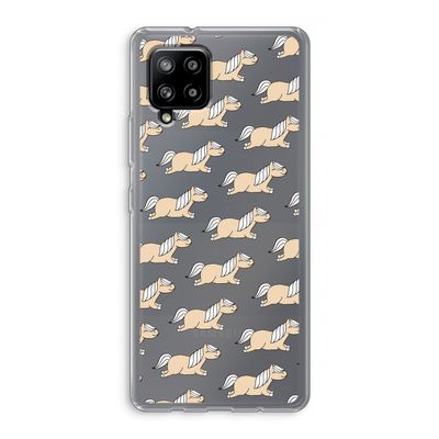Ponys: Samsung Galaxy A42 5G Transparant Hoesje