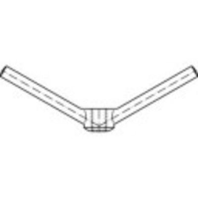 TOOLCRAFT TO-5454789 Knevelmoer M24 DIN 80701 Messing 1 stuk(s)