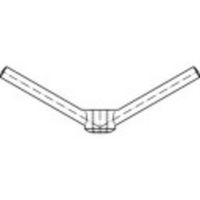 TOOLCRAFT TO-5454789 Knevelmoer M24 DIN 80701 Messing 1 stuk(s) - thumbnail