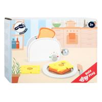 Small Foot houten speeleten ontbijtset met broodrooster, 7dlg.