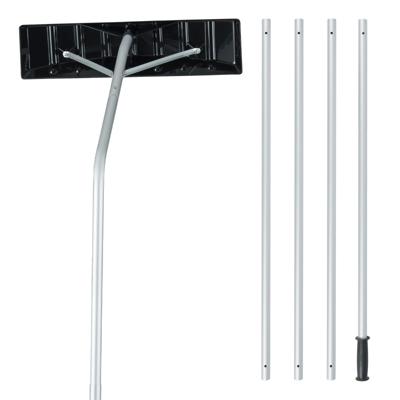Sneeuwschuiver voor Het Dak Aluminium Verlengbuizen & Antisliphandgreep Telescopische Sneeuwschuiver voor Zonnepanelen en Dak