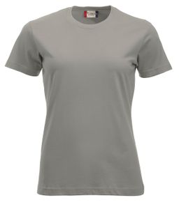 Clique 029361 New Classic-T Ladies - Zilvergrijs - XXL