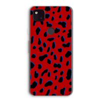 Red Leopard: Google Pixel 4a 5G Transparant Hoesje