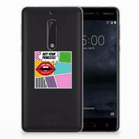 Nokia 5 | Sillicone Back Cover | Popart Princess