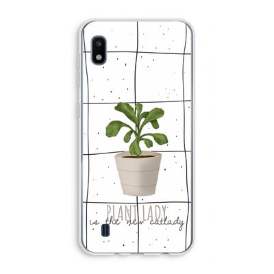 Kamerplant op vensterruit: Samsung Galaxy A10 Transparant Hoesje