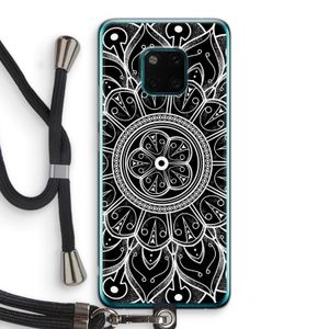 Roses Are Red: Huawei Mate 20 Pro Transparant Hoesje met koord