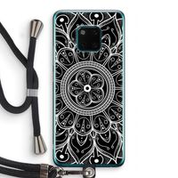 Roses Are Red: Huawei Mate 20 Pro Transparant Hoesje met koord