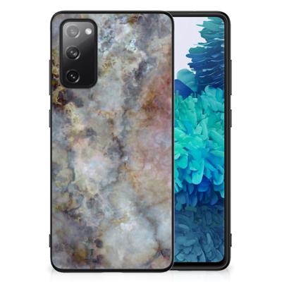 Samsung Galaxy S20 FE Marmeren Print Telefoonhoesje Marmer Grijs