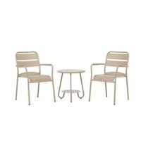 Nest outdoor Caro Aluminium Bistroset 3 Delig - Beige - thumbnail