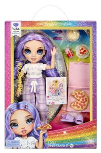 Rainbow High Junior High Pyjamaparty-modepop - Violet (paars)