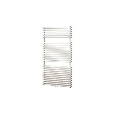 Designradiator Florion Nxt Dubbel 121,6 x 60 cm 980 Watt met Middenaansluiting Donkergrijs Structuur