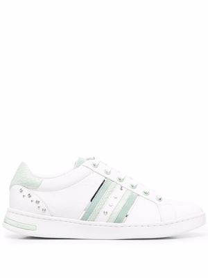Geox baskets Jaysen à détails de clous - Blanc