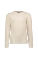 Like Flo Zomer shirt meisjes Off wit - rib - lange mouw - Esra