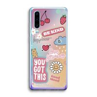 Positivity: Huawei P30 Transparant Hoesje